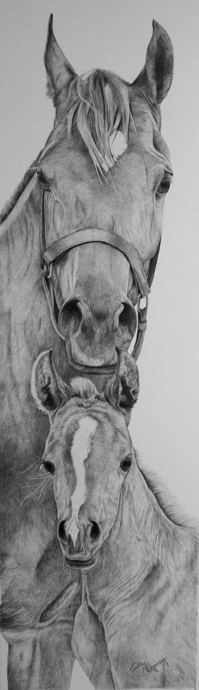 Collection by marina vedernikova • last updated 2 weeks ago. Arab Mare Foal | Pencil drawings of animals, Animal ...