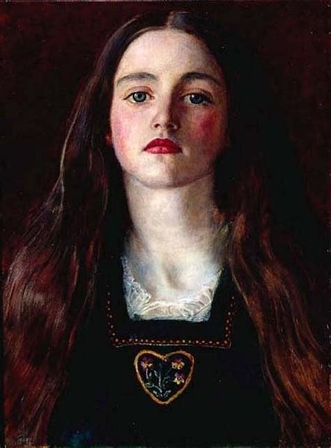 A beautiful, very old painting worth £50,000 was found behind an old mattress in an attic where it had lain collecting dust for decades. Portrait of a Girl (Sophie Gray), Oil by John Everett ...