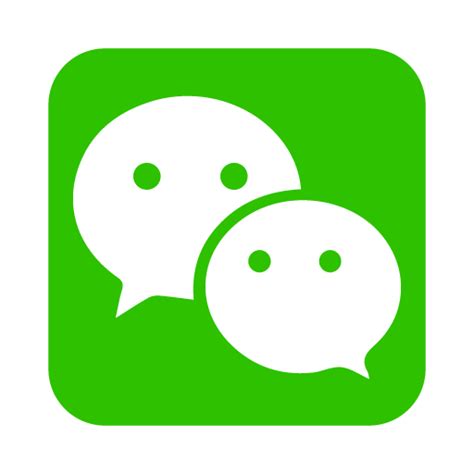 You will need to accept the license agreement to get this icon. WeChat logo in (.EPS + .AI + .SVG) vector free download