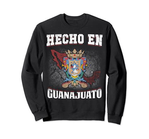 She painted it using our tempera paint. Hecho En Guanajuato Mexican Flag Sweatshirt Mexico Emblem