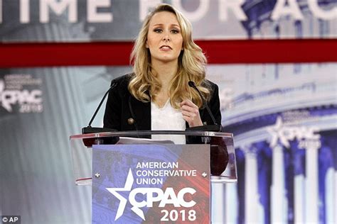 Marion maréchal parle rarement d'elle, de son parcours, de sa personnalité. Far-right French politician welcomed at CPAC