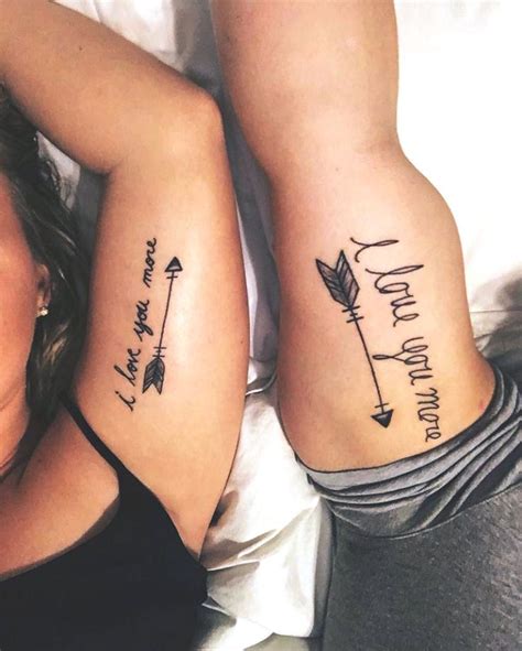 Infinity & beyond couples tattoo. 55 Lovely Couple Tattoo Ideas To Show Their Love To The ...