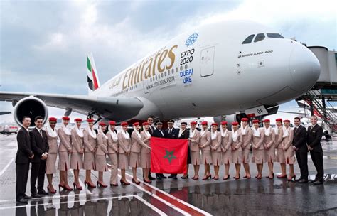 Emirates, dubai, united arab emirates. Emirates Airbus A380 Starts Flying to Morocco