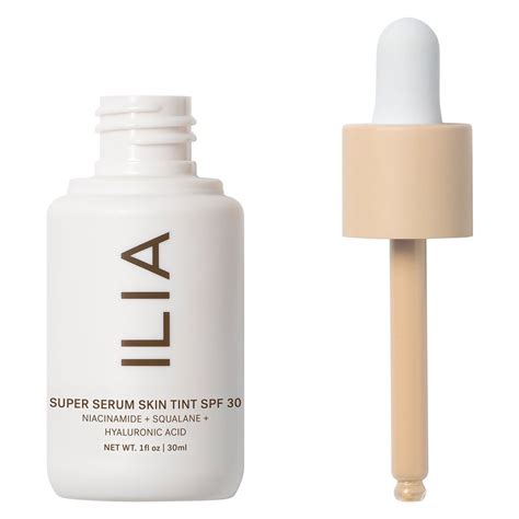 ILIA BEAUTY Super Serum Skin Tint SPF30 | SoBio Beauty ...