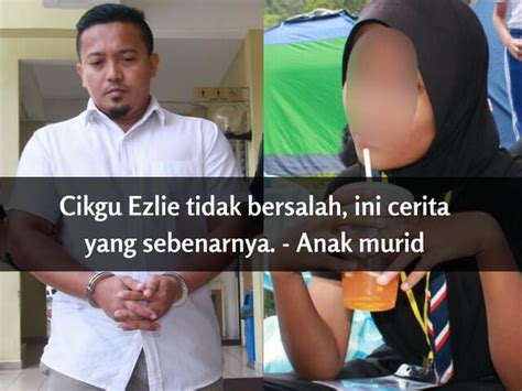 Nama penuhnya pun aku tak ingat. Budak Kg Setiu: Cikgu Ezlie di bela bekas anak murid ...