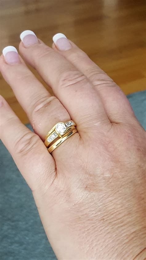 But there are many traditions about how you wear your engagement ring and your wedding band at different parts of this journey. Wedding Rings vs Engagement Rings - What's the Difference ...