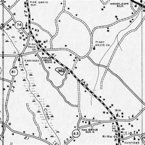 Bamberg, south carolina info snack. BAMBERG COUNTY SCDOT MAPS - Bamberg County