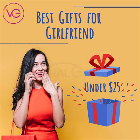 Here's a list of the best gifts under $25. 15 Best Gifts for Girlfriend Under $25 | Viral Gads