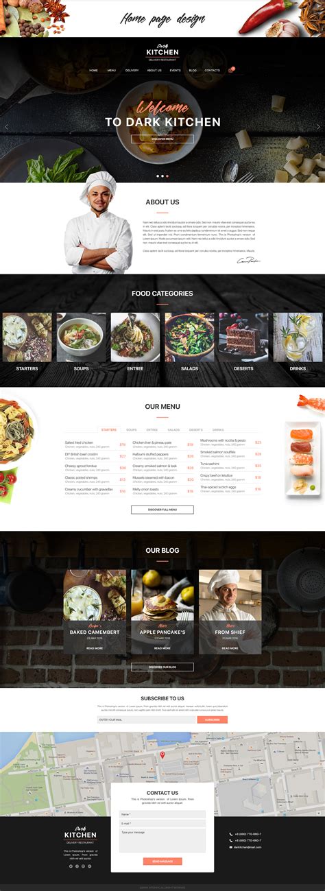 If you are just testing a business idea, then it is better to use a turnkey solution to minimize the budget. Dark Kitchen - Delivery restaurant. on Behance