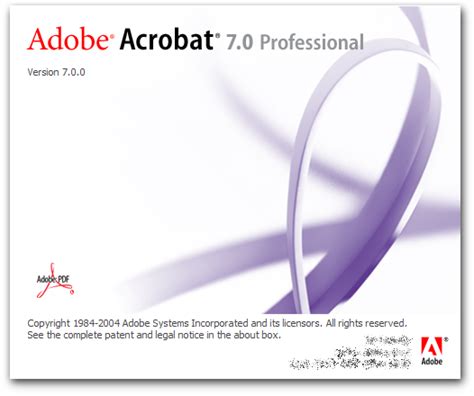 I mean a real old version like 6, 7 or 8. Adobe Acrobat Professional 7.0 (Adobe Acrobat Writer) Full ...