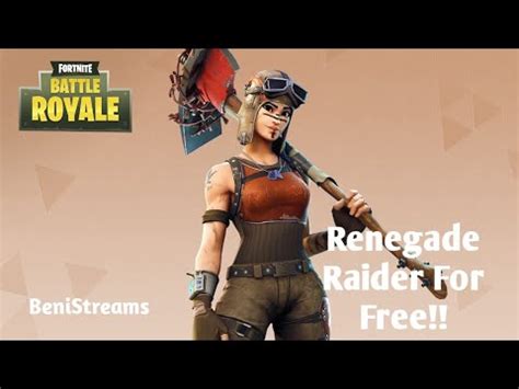 In v8.10, the outfit received an additional checkered edit style, which was already in save the world before. How To Get Renegade Raider For Free In Fortnite!! - YouTube