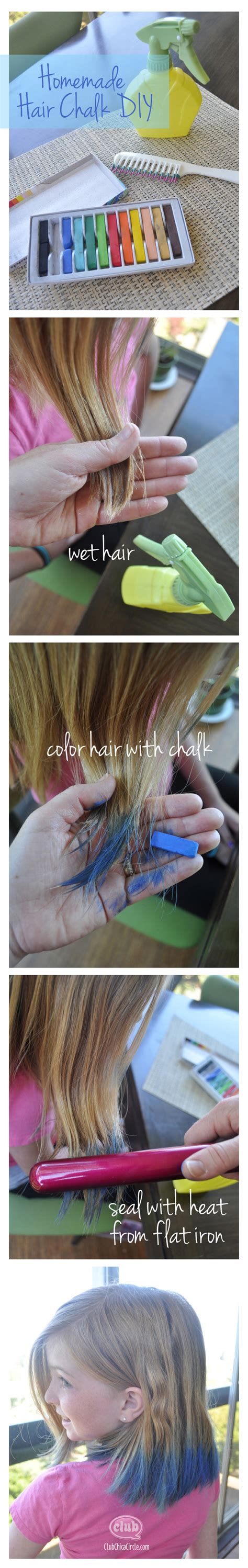 Hair extensions is a top of the line replacement of diy hair chalk. Homemade Hair Chalk Tutorial for Tweens