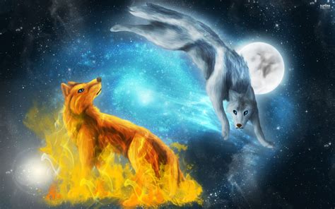 Here are only the best animated wolf wallpapers. Fantasy Wolf Wallpapers - Wallpaper Cave | Ice wolf ...