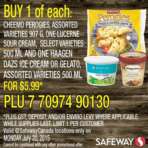 Find recipes with perogies today at searchandshopping. Safeway Canada Deal of The Day: Just $5.99 For Perogies ...