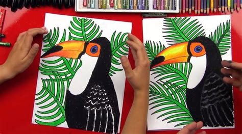 I love learning how things are made. How To Draw A Realistic Toucan - Art For Kids Hub - | Toucan art, Art for kids hub, Jungle art ...