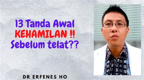 Jika ya, segera lakukan tes darah atau tes kehamilan di dokter kandungan, minimal seminggu atau dua minggu setelah waktu menstruasi terlewat. Tanda Awal Kehamilan | Sebelum Telat Haid?? dr. Erfenes Ho ...