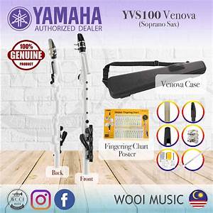 Yamaha Venova Casual Wind Instrument Yvs 100 Yvs100 Soprano