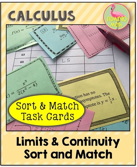 The main goal of the game is to fill in empty spaces of the puzzle. Calculus: Limits and Continuity Sort & Match Activity | Calculus, Ap calculus, Education quotes ...