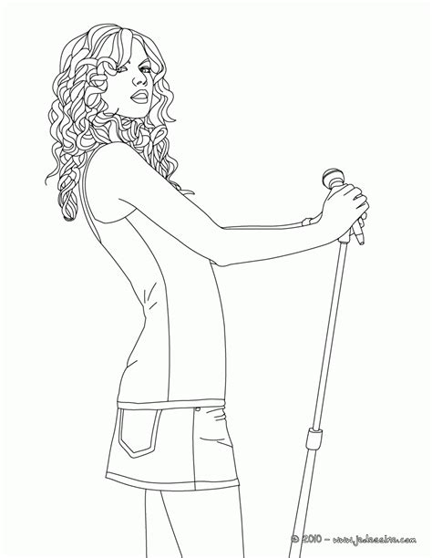Taylor swift coloring pages printable. color sheet of taylor swift - Clip Art Library