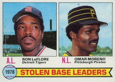 We're asking for your help to make it through the offseason and ensure that we're here to cover baseball in the 2021 season and beyond. 1979 Topps Stolen Base Leaders #4 Baseball - VCP Price Guide