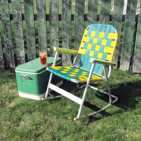 Chairs & seats are suitable for use in industries, marine, shipboard. RESERVED for Isaiah - Mid Century Rocking Webbed Lawn ...