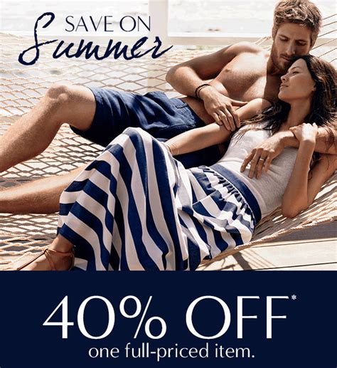 Banana Republic Canada's Exclusive Promo Code: Save 40% Off One Full ...