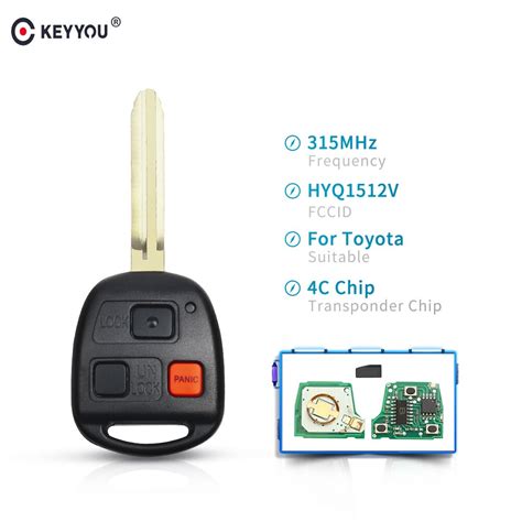 As the years have cruised on, the land cruiser has changed with the times, adding features that increase mpg, durability and comfort. KEYYOU Car Remote Key For Toyota Land Cruiser 2003 2004 2005 2006 2007 315Mhz Key HYQ1512V ...