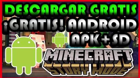 Este método de uso minecraft apk funciona para todos los dispositivos android. DESCARGAR MINECRAFT STORY MODE APK GRATIS APK+SD - YouTube