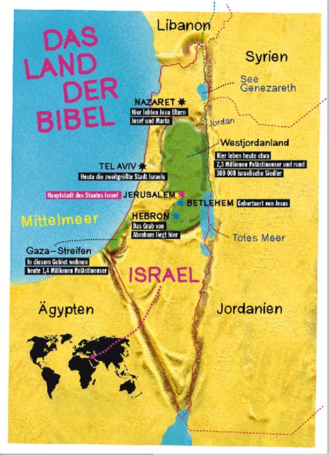 Map of israel (occupied territories) : CAEPSELE: Israel Karte