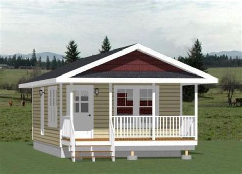 Best 500 house designs 2020 !! 16x30 Tiny House -- #16X30H3C -- 480 sq ft - Excellent ...