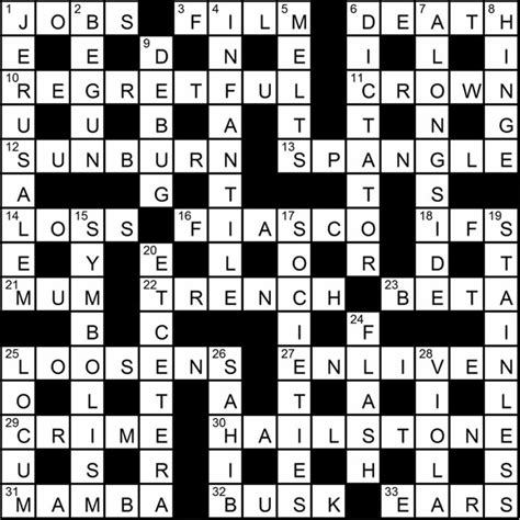 Enjoy these science crossword puzzles. Super Puzzle Book Five - Answers - Alex Gow Funerals ...