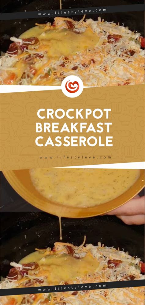 Can i cook this crockpot breakfast. Crockpot Breakfast Casserole | Recipe | Crockpot breakfast ...