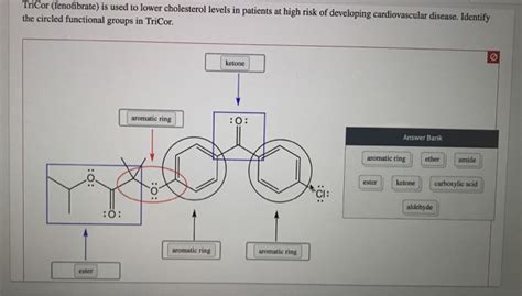 Our specialists provide a comprehensive range of services including: Solved: TriCor (fenofibrate) Is Used To Lower Cholesterol ...