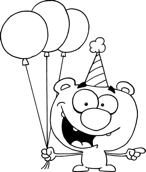 Find & download free graphic resources for party hat. Party Hat Coloring Page at GetColorings.com | Free ...