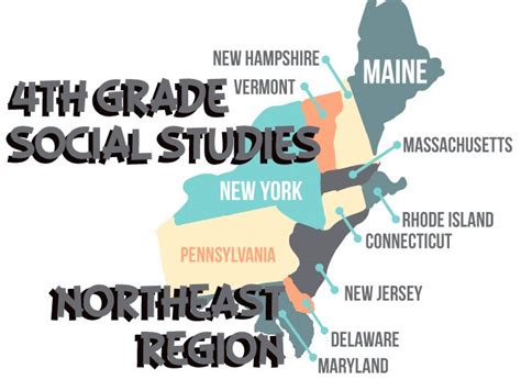 All worksheets have 3 versions readers in the fourth grade should develop more advanced skills as they pertain to reading unfamiliar words. Fourth Grade Social Studies - Northeast Region States and ...