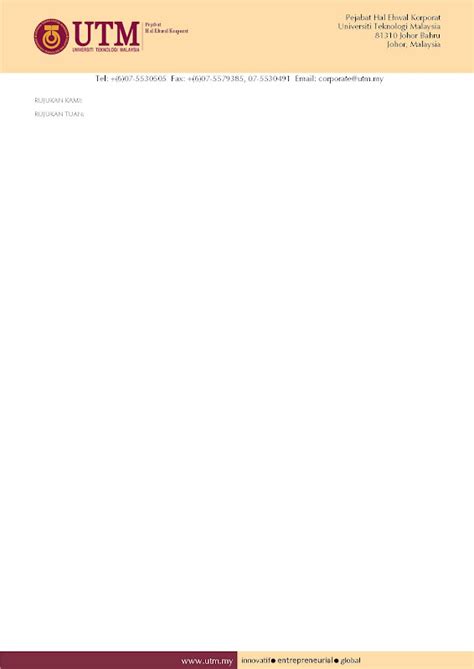 If you apply for a job and you used your personal letterhead for your cover letter or application letter, you are also enhancing. Creative Media Unit: July 2012