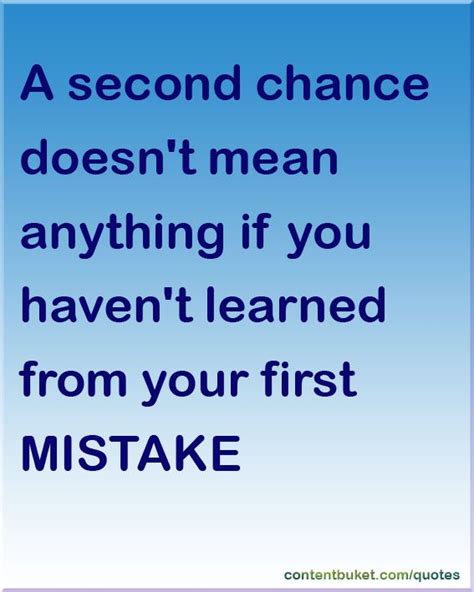 We did not find results for: A second chance doesn't mean anything if you haven't ...