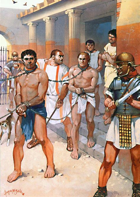 How do we know they're the hottest? Slaves recruited for training as gladiators- by Angus ...