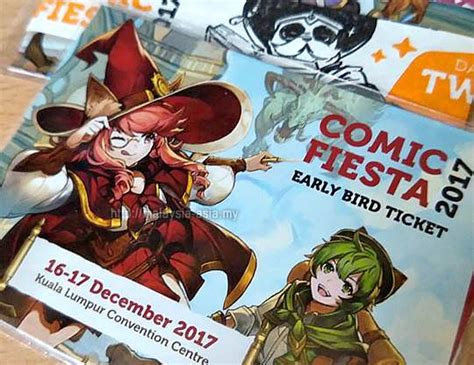 As usual, at the end of the year, there would be comic fiesta, big event for anime, manga and games lovers :) the event take place every year with fix month which is december. Comic Fiesta 2017 | Animoe