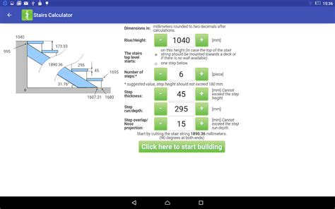 Learn more about tongue and groove application. Stairs Calculator - Android Apps on Google Play