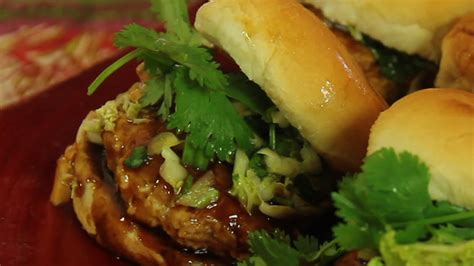 Maybe you would like to learn more about one of these? Teriyaki Chicken Burger Recipe - YouTube
