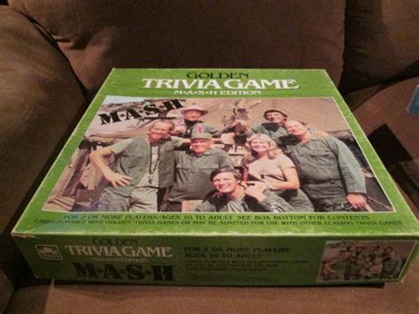 There's a mash quiz for everyone. 1984 MASH Trivia game by Golden Board Game. Retro Rad ...