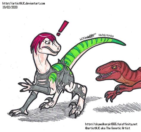 Lizard and raptor tf , tg. Regina Raptor TF by SkywalkerGirl666 -- Fur Affinity dot net