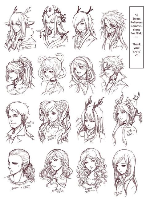 Female hairstyle reference in 2020 hair reference womens hairstyles how to draw hair. Oh wow Another hair reference | Art drawings sketches ...