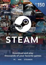 You can earn a steam gift card. R150 Steam Wallet Code (Digital/Email Delivery ...