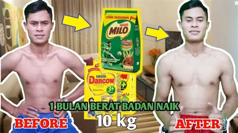 Dia telah menambahkan berat badan dari 55 kg kepada 64 kg. Cara Menaikkan Berat Badan - YouTube