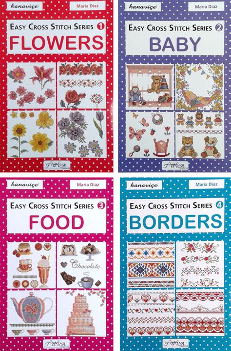 Super embroidery patterns free baby punto croce 65 ideas. Easy Cross Stitch Series - Baby, Food, Borders & Flowers ...