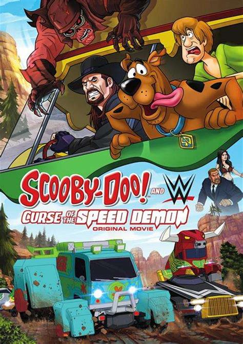 The flashback of triple h fighting the speed demon in the second part of the race reveals stephanie, in disguise, apologizing to her. Scooby-Doo And WWE: Curse Of The Speed Demon (DVD) | DVD ...