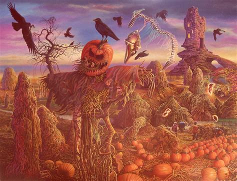 Maybe you would like to learn more about one of these? James McCarthy 047 Autumn Harvest | Visionary art, Surreal ...