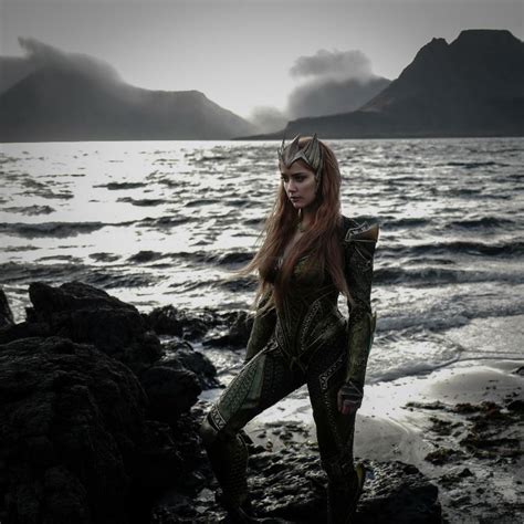 At cinemacon 2018 in las vegas, amber heard shares with access her passion for playing mera in aquaman. First look at Amber Heard in costume as Mera for Aquaman